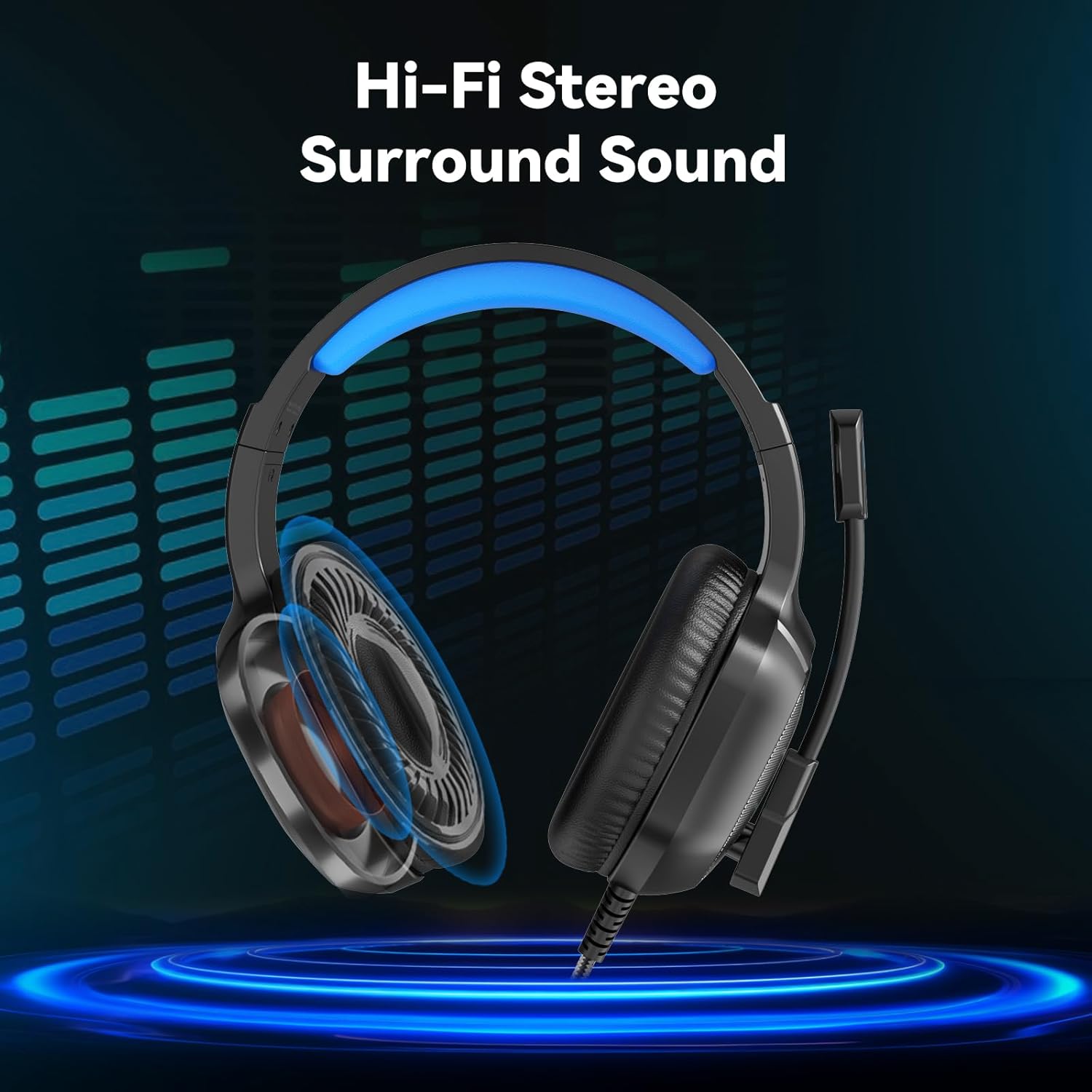 Gaming Headset With Microphone - مراجعة Pc Gaming Rgb وسعره
