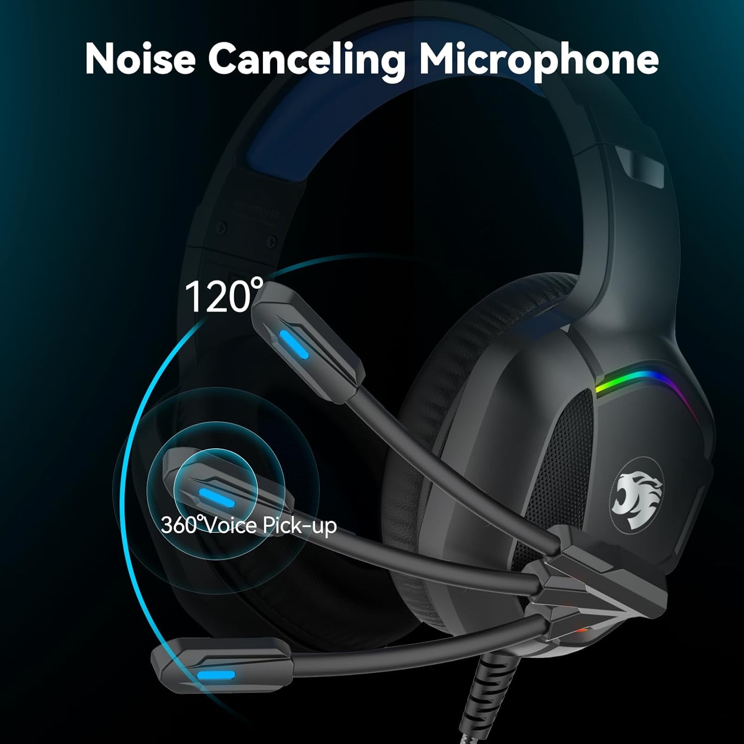 Gaming Headset With Microphone - مراجعة Pc Gaming Rgb وسعره