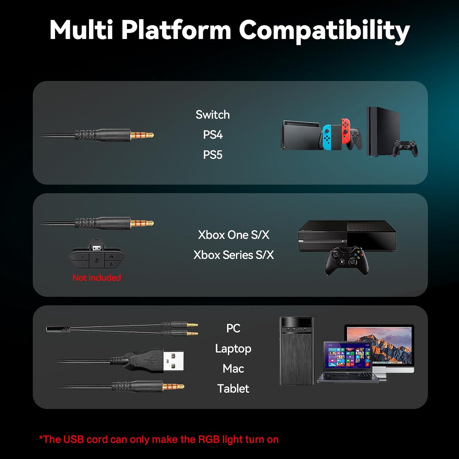 Gaming Headset With Microphone - مراجعة Pc Gaming Rgb وسعره