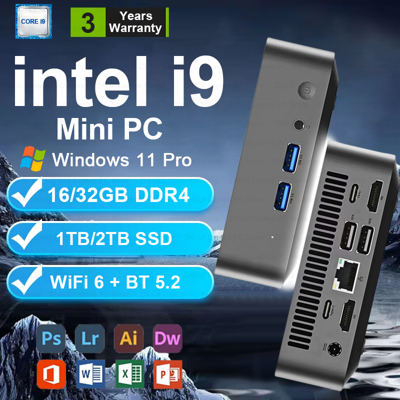 MINI PC Windows 11 Intel Core  - مراجعة Pc Gaming Intel Core I9 وسعره