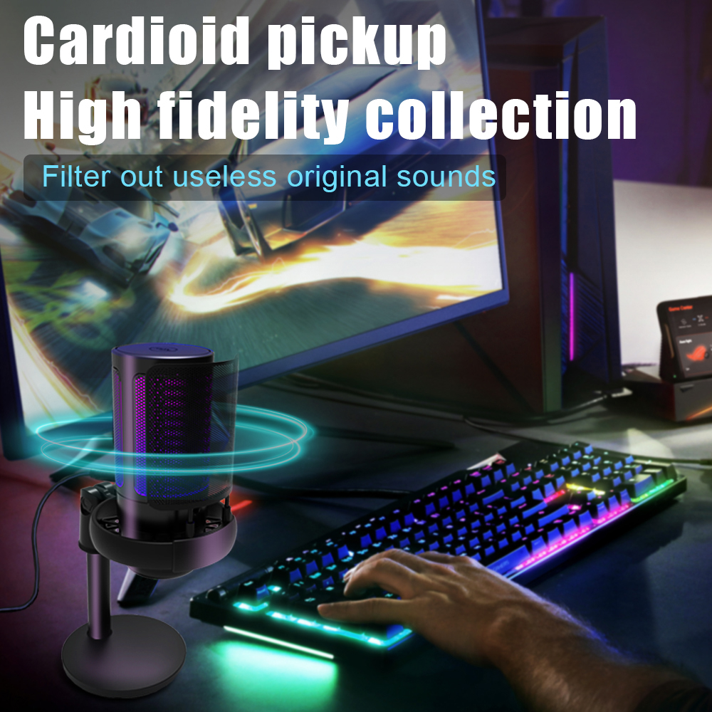 Gaming Microphone for PC:USB M - مراجعة Pc Gaming Rgb وسعره