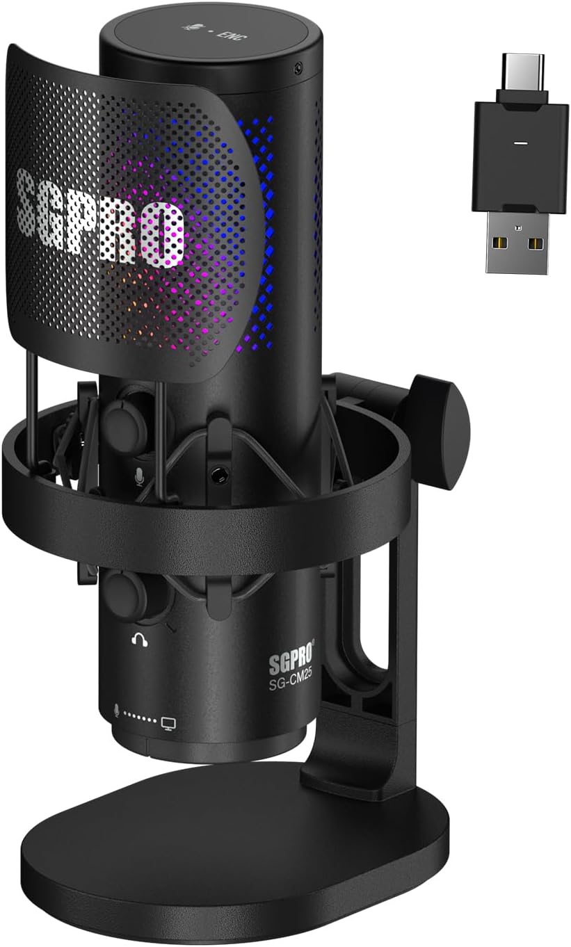 Wireless USB Microphone for St - مراجعة Pc Gaming Rgb وسعره