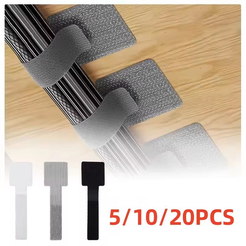 20/10/5/1PCS Releasable Cable  - مراجعة Cable Management Sleeve وسعره