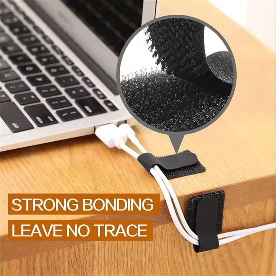 20/10/5/1PCS Releasable Cable  - مراجعة Cable Management Sleeve وسعره